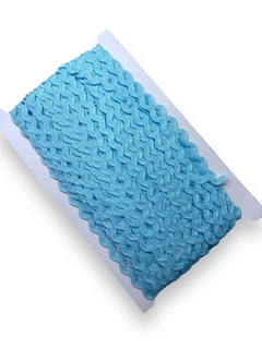 FITA SIANINHA COR AZUL BEBÊ 5MM KIT COM 05 METROS
