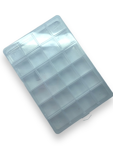 CAIXA ORGANIZADORA 24 DIVIDORIAS 20X13CM