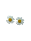 APLIQUE ACRILICO MARGARIDA BEM ME QUER 3,5CM (2 UNIDADES)