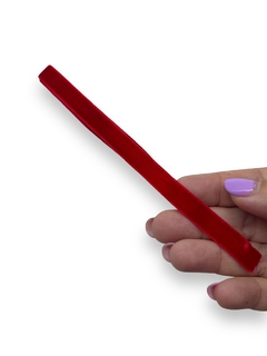 FITA VELUDO 10MM VERMELHA (2 METROS) - comprar online