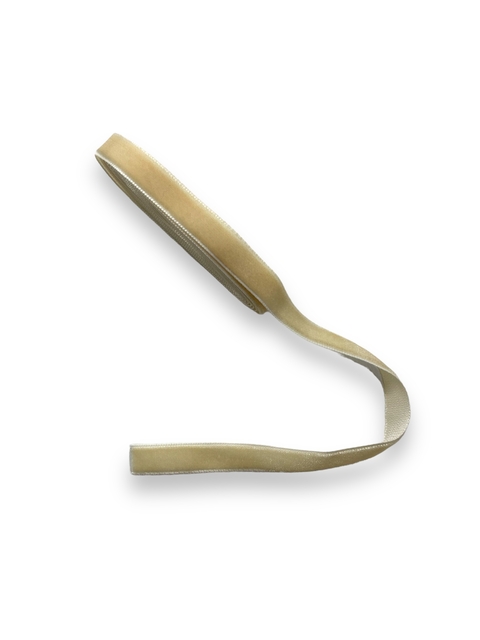 FITA VELUDO 10MM CREME (2 METROS)
