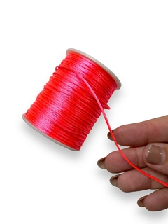 RABO DE RATO ROSA NEON 1MM KIT COM 05 METROS - comprar online