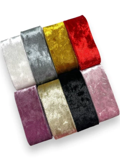 FITA VELUDO MOLHADO 38MM (2 METROS) - Sonhos da Lorena