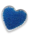 BOLAS BOLHA DE SABÃO AZUL TURQUESA DE 8MM COM 30 GRAMAS
