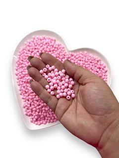 BOLAS LEITOSAS 6MM ROSA BEBE 30 GRAMAS - comprar online