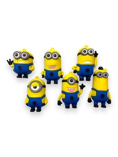 MINIONS 3D EMBORRACHADO PARA CHAVEIRO 5CM (1 UNIDADE) na internet