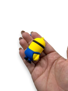 MINIONS 3D EMBORRACHADO PARA CHAVEIRO 5CM (1 UNIDADE)