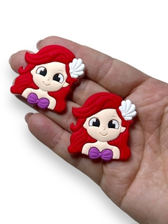 APLIQUE EMBORRACHADO PRINCESA ARIEL 3CM (2 UNIDADES) - comprar online