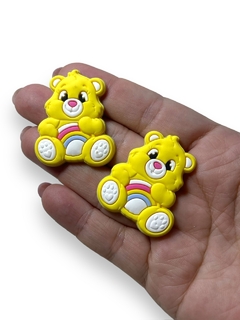 APLIQUE EMBORRACHADO URSINHO CARINHOSO AMARELO 3CM (2 UNIDADES) - comprar online