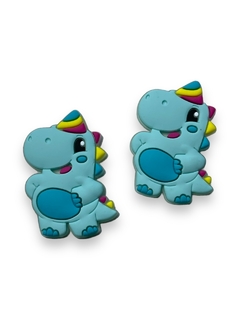 APLIQUE EMBORRACHADO PERSONAGEM BABY TUBE DINO TIFFANY 3CM (2 UNIDADES)