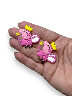 APLIQUE EMBORRACHADO PERSONAGEM PEPPA PIG 3CM (2 UNIDADES) - comprar online