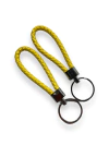 CABO DE CHAVEIRO 11CM AMARELO (2 UNIDADES)