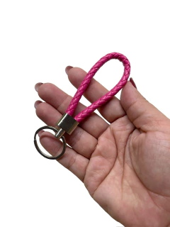CABO DE CHAVEIRO 11CM PINK (2 UNIDADES) - comprar online