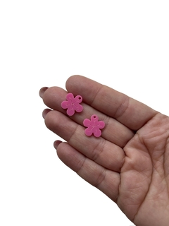 PINGENTE FLOR DA MOANA ROSA (2 UNIDADES) - comprar online