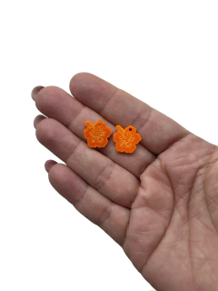 PINGENTE FLOR DA MOANA LARANJA (2 UNIDADES) - comprar online