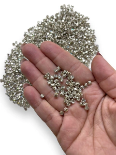 STRASS DE COSTURA PRATA SS16 3MM COM 10 GRAMAS - comprar online