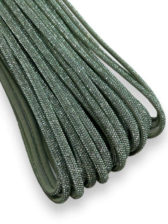 MEIA CANA DE STRASS VERDE 8MM (1 METRO)