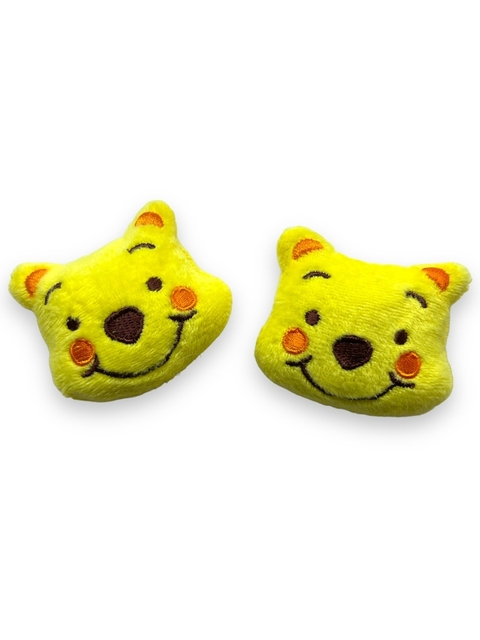 APLIQUE PELUCIA URSINHO POOH (2 UNIDADES)