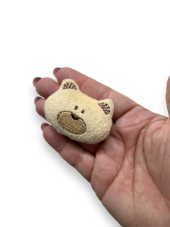 APLIQUE PELUCIA URSINHO BEGE (2 UNIDADES) - comprar online