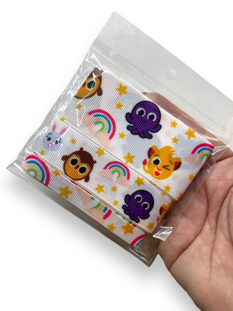 KIT DE FITAS BOLO FOFO YAMA 3 METROS ( 3 LARGURAS)