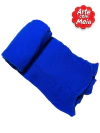MEIA DE SEDA ARTE COM MEIA AZUL ROYAL COM 2 UND