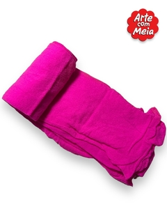 MEIA DE SEDA ARTE COM MEIA ROSA CHOQUE COM 2 UND - loja online