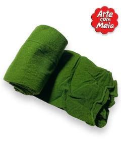 MEIA DE SEDA ARTE COM MEIA VERDE FOLHA COM 2 UND - loja online