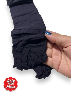 Imagem do MEIA DE SEDA ARTE COM MEIA PRETO COM 2 UND