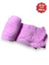 MEIA DE SEDA ARTE COM MEIA ROSA ALGODAO DOCE COM 2 UND