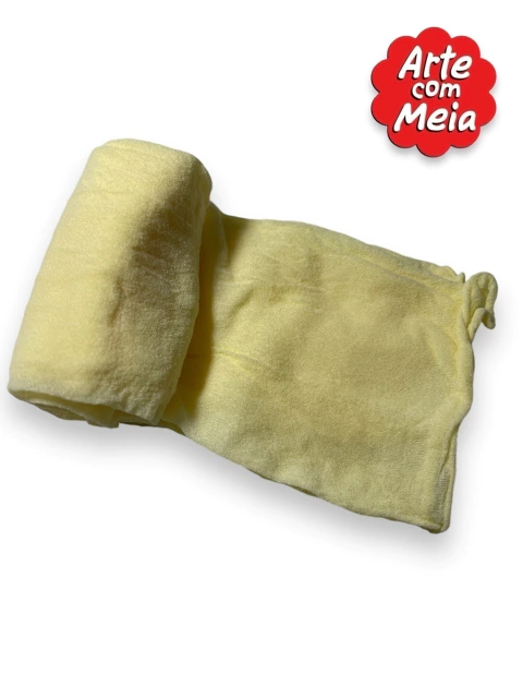 MEIA DE SEDA ARTE COM MEIA MARFIM (CREME) COM 2 UND