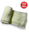 MEIA DE SEDA ARTE COM MEIA AMARELO BEBE COM 2 UND
