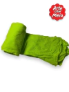 MEIA DE SEDA ARTE COM MEIA MAÇÃ VERDE COM 2 UND