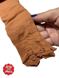 MEIA DE SEDA ARTE COM MEIA CARAMELO COM 2 UND - comprar online
