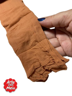 Imagem do MEIA DE SEDA ARTE COM MEIA CARAMELO COM 2 UND