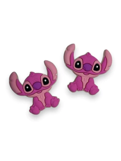 APLIQUE EMBORRACHADO LILO DO STITCH CORPINHO INTEIRO 3CM (2 UNIDADES) na internet