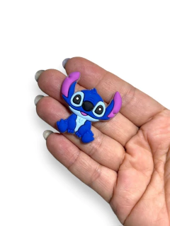 Imagem do APLIQUE EMBORRACHADO STITCH CORPINHO INTEIRO 3CM (2 UNIDADES)