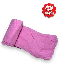 MEIA DE SEDA ARTE COM MEIA ROSA PACOTE COM 2 UNIDADES