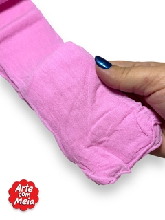 MEIA DE SEDA ARTE COM MEIA ROSA PACOTE COM 2 UNIDADES - comprar online