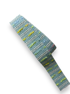 FITA TWEED TRABALHADA COM FIOS CANDY 22MM(2 METROS) - comprar online