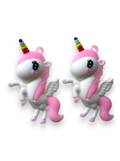 UNICORNIO ROSA BEBE PARA CHAVEIRO 7CM (1 UNIDADE)