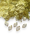 FOLHA DE METAL DOURADA 2,5CM (5 UNIDADES)