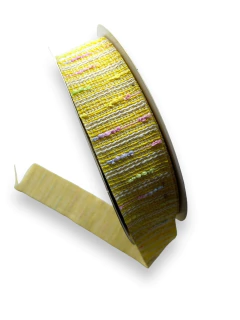 FITA TWEED TRABALHADA COM FIOS CANDY 38MM (METRO)