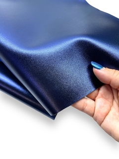 LONITA NAPA METALIZADA MARINHO NAVY 50X22CM UNIDADE - comprar online
