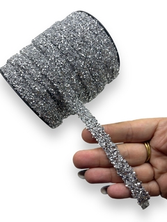 TIRA DE STRASS 10MM (METRO) - Sonhos da Lorena