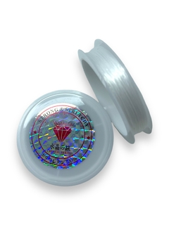 FIO DE FIBRA 1MM PARA PULSEIRAS ROLINHO 10M APROXIMADAMENTE