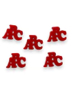APLIQUE ABC (VERMELHO) COM 5 UNIDADES