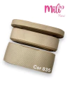 FITA GORGURÃO LISO MILI COR 835 TAN COM 10 METROS - comprar online