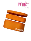 FITA GORGURÃO LISO MILI COR 668 TANGERINE COM 10 METROS - comprar online