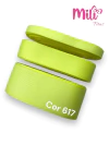 FITA GORGURÃO LISO MILI COR 617 BABY MAIZE COM 10 METROS - comprar online