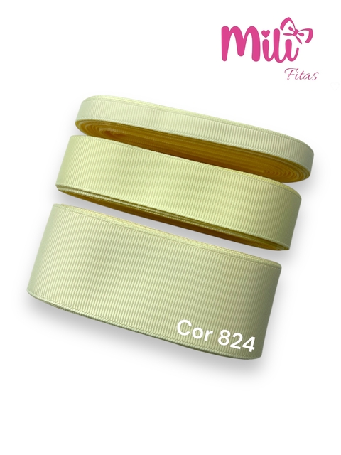 FITA GORGURÃO LISO MILI COR 824 TAUPE COM 10 METROS - comprar online